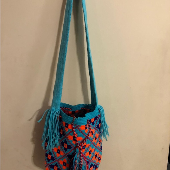 Bucket Wayu knitted bag Original Crossbody New - Picture 3 of 6